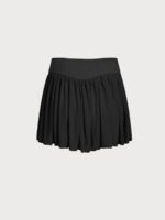 Black Mesh Sports Skirt - Image 9