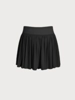 Black Mesh Sports Skirt - Image 8