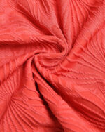 Red Jacquard Full Coverage Surf Bottom - Image 7