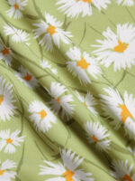 Grass Green Floral Print Surfing Top - Image 4