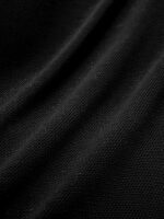 Black Mesh Cutout Long Sleeve Top--Light Support - Image 9