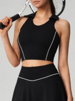Black A-Line Sport Skirt - Image 4