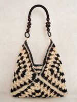 Black Knitted Bag - Image 4