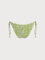Light Green Textured Tie Bikini Bottom - Image 10