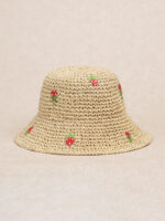 Strawberry Raffia Hat - Image 4