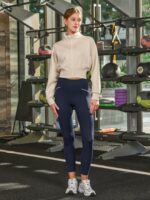 Apricot Cropped Zip-Up Sports Jacket - Image 4