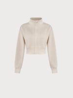 Apricot Cropped Zip-Up Sports Jacket - Image 6