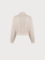 Apricot Cropped Zip-Up Sports Jacket - Image 7