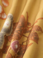 Yellow Print Beach Dresse - Image 8