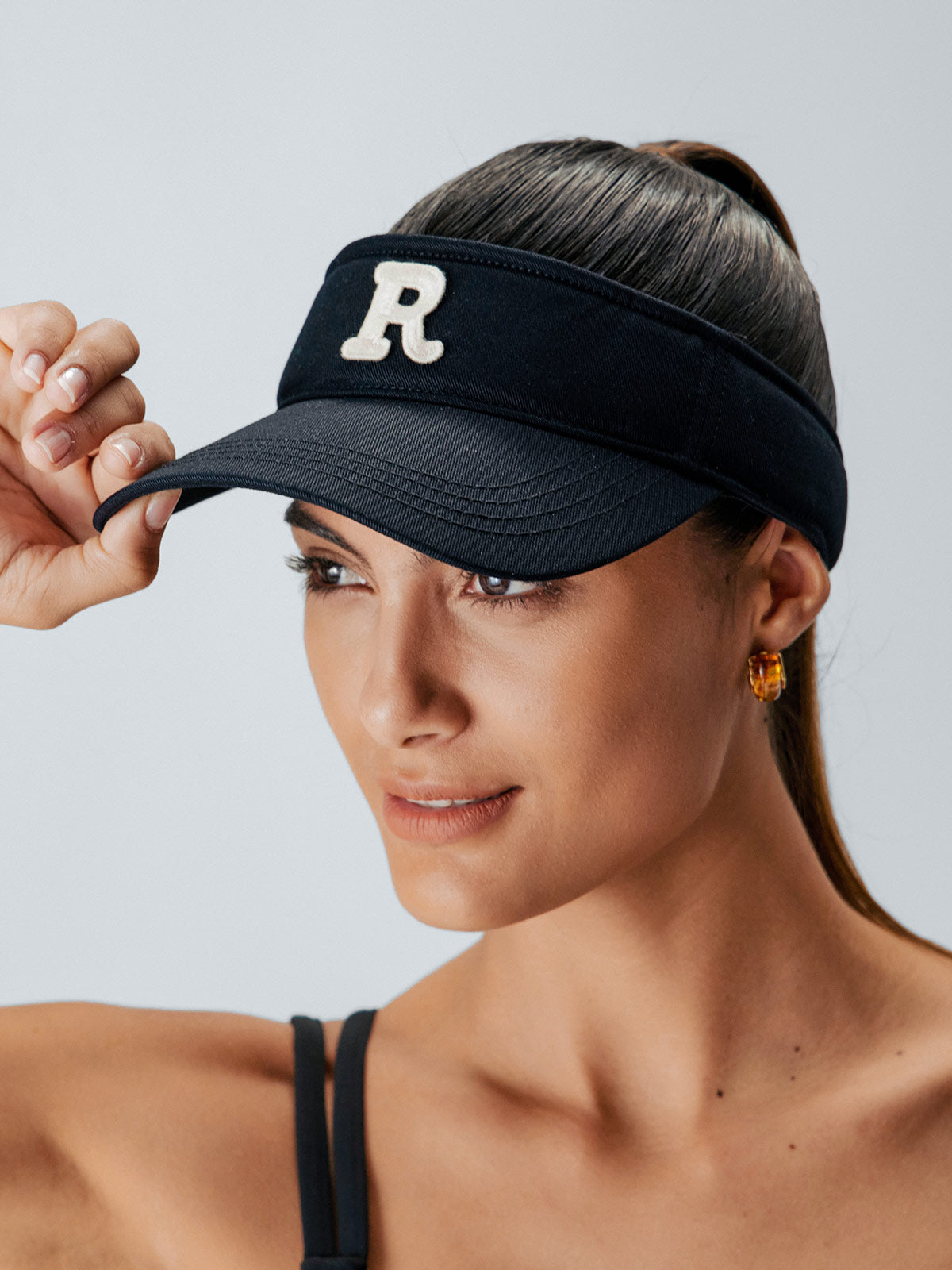 women_s-woven-cotton-hats-sustainable-hats-pwqbne Black Sunblock Cotton Sports Hat - Image 1