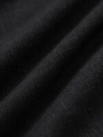 Black Halter Tortoise Accent Cutout Wrap Dress - Image 9