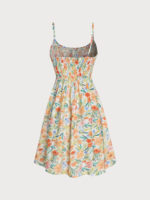 Floral Strap Beach Dress - Image 7