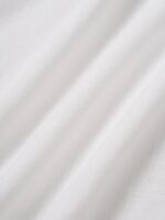 White Plunging Ruched Beach Dress - Image 8