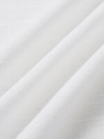 White V Neck Cutout Beach Dress - Image 9